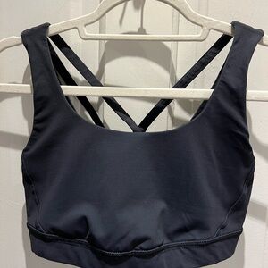 Lululemon Women's Black Sports Bra